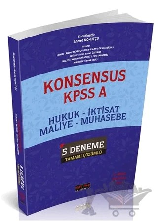 KPSS A Grubu 5 Deneme – Kolektif – Savaş Yayınevi kitap kapağı