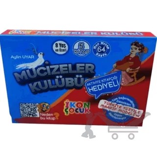 Mucizeler Kulübü Hikaye Seti – Aylin Uyar – İkon Çocuk kitap kapağı