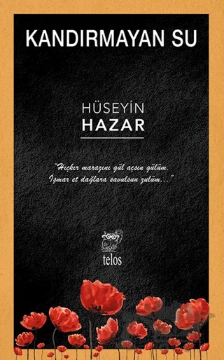 Kandırmayan Su – Hüseyin Hazar – Telos Yayıncılık kitap kapağı