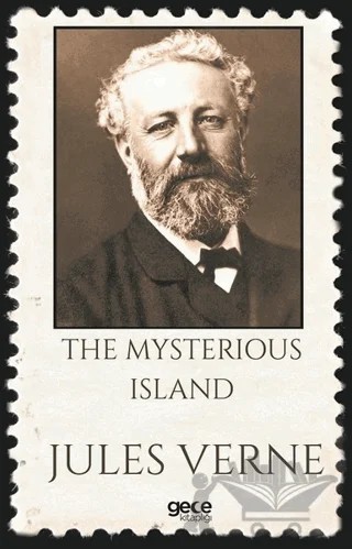 The Mysterious Island – Jules Verne – Gece Kitaplığı kitap kapağı