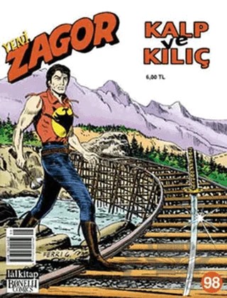 Yeni Zagor Sayı: 98 Kalp ve Kılıç – Lal Kitap kitap kapağı