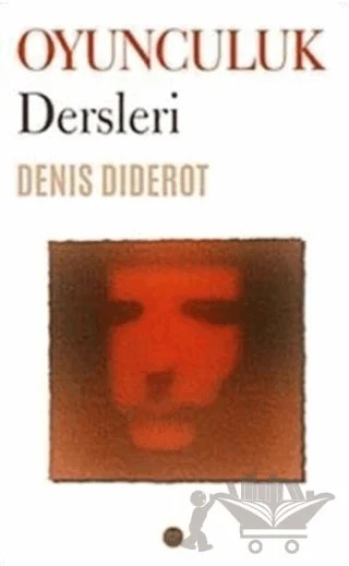 Oyunculuk Dersleri – Denis Diderot – Kafe Kültür Yayıncılık kitap kapağı