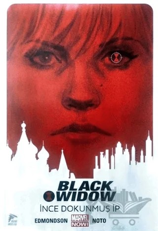 Black Widow Cilt 1 - İnce Dokunmuş İp – Nathan Edmonson – Çizgi Düşler Yayınevi kitap kapağı