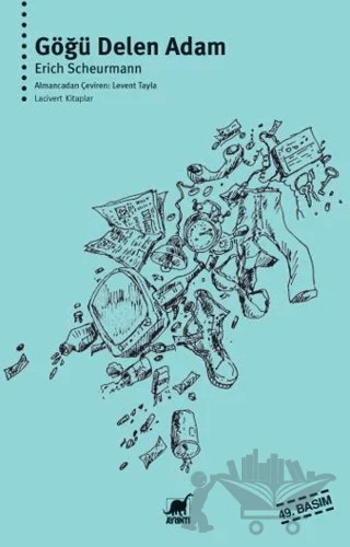 Göğü Delen Adam – Erich Scheurmann – Ayrıntı Yayınları kitap kapağı