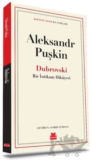 Dubrovski – Aleksandr Puşkin – Kırmızı Kedi Yayınevi kitap kapağı