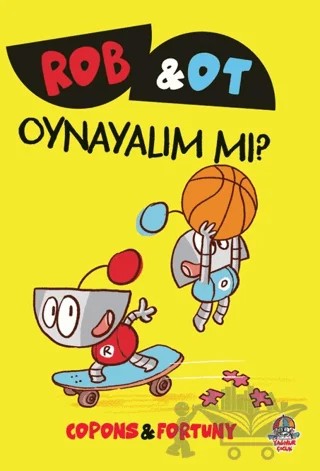 Rob ve Ot - Oynayalım Mı? – Jaume Copons – Yağmur Çocuk kitap kapağı