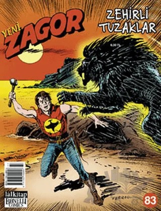 Yeni Zagor Sayı: 83 Zehirli Tuzaklar – Lal Kitap kitap kapağı