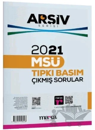 2021 MSÜ Çıkmış Sorular Tamamı Video Çözümlü – Kollektif – Marka Yayınları kitap kapağı