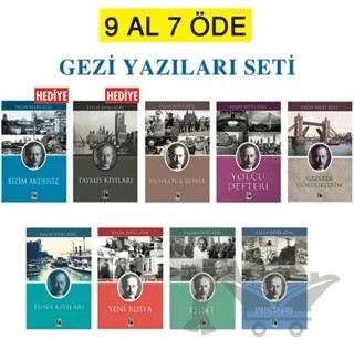 Gezi Yazıları Seti - 9 Al 7 Öde (2 Kitap Hediye) – Falih Rıfkı Atay – Pozitif Yayınları kitap kapağı