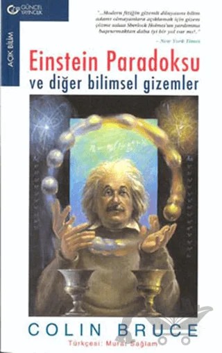 Einstein Paradoksu ve Diğer Bilimsel Gizemler – Colin Bruce – Güncel Yayıncılık kitap kapağı