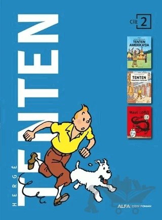 Tenten Cilt 2 – Herge – Alfa Yayınları kitap kapağı