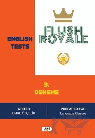Flush Royale English Tests 3 – Emre Özçelik – Tilki Kitap kitap kapağı