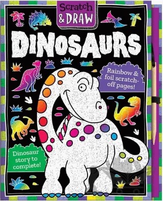 Scratch And Draw - Dinosaurs – Nat Lambert – IMAGINE THAT kitap kapağı