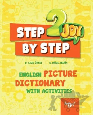2. Sınıf Step By Step Joy English Picture Dictionary 2019 – D. Arzu Öncel, S. Müge – Harf Eğitim Yayıncılık kitap kapağı