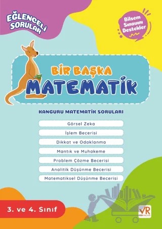 3. ve 4. Sınıf Bir Başka Matematik – Kolektif – VR Yayınları kitap kapağı