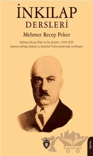 İnkılap Dersleri – Mehmet Recep Peker – Dorlion Yayınları kitap kapağı