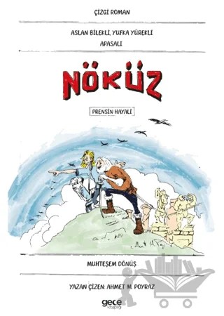 Nöküz – Ahmet Mitat Poyraz – Gece Kitaplığı kitap kapağı