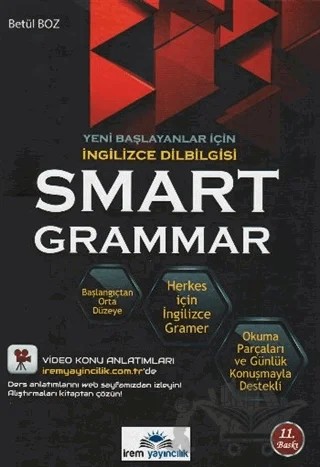 Smart Grammar – Betül Boz – İrem Yayıncılık kitap kapağı