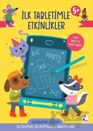 İlk Tabletimle Etkinlikler 5+ Yaş – Kolektif – İndigo Çocuk kitap kapağı