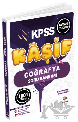 2026 Kaşif KPSS Coğrafya Tamamı Çözümlü 1001 Soru Bankası – Koray Karameşe, Hüseyin Şimşek – Dizgi Kitap kitap kapağı