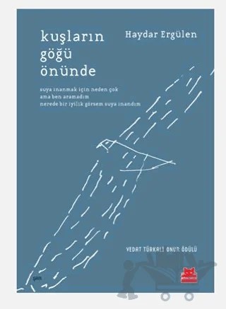 Kuşların Göğü Önünde – Haydar Ergülen – Kırmızı Kedi Yayınevi kitap kapağı