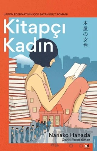 Kitapçı Kadın – Nanako Hanada – Beyaz Baykuş Yayınları kitap kapağı
