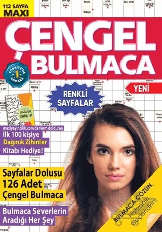 Maxi Çengel Bulmaca 24 – Bertan Kodamanoğlu – Maxi Yayıncılık kitap kapağı