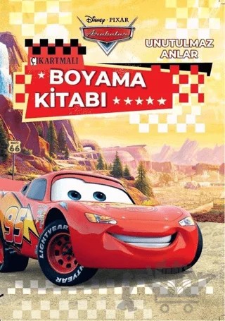 Disney Pixar Arabalar Unutulmaz Anlar Çıkartmalı Boyama Kitabı – Kolektif – Doğan Egmont Yayıncılık kitap kapağı