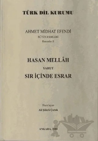 Hasan Mellah Yahut Sır İçinde Esrar – Ahmet Mithat Efendi – Türk Dil Kurumu Yayınları kitap kapağı