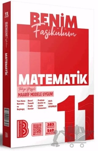 11. Sınıf Matematik Maarif Model Benim Fasikülüm – Kolektif – Benim Hocam Yayınları kitap kapağı