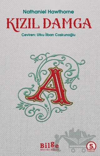 Kızıl Damga – Nathaniel Hawthorne – Bilge Kültür Sanat kitap kapağı