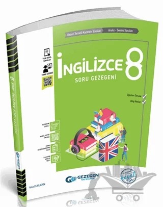 8. Sınıf İngilizce Soru Gezegeni – Yeliz Durukan – Gezegen Yayıncılık kitap kapağı