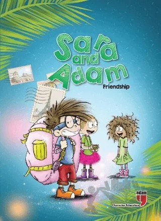 Sara and Adam - Friendship – Elif Akardaş – EDAM kitap kapağı