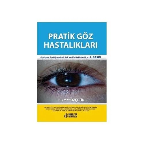 Pratik Göz Hastalıkları – - – Nobel Tıp Kitabevleri kitap kapağı