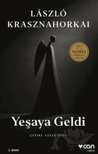 Yeşaya Geldi – Laszlo Krasznahorkai – Can Yayınları kitap kapağı
