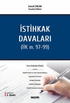–İcra Hukuku Dizisi–İstihkak Davaları (İİK m. 97–99) – İsmail Ercan – Seçkin Yayıncılık kitap kapağı