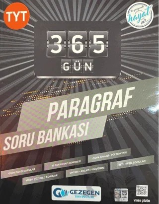 TYT 365 Gün Paragraf Soru Bankası – Kolektif – Gezegen Yayıncılık kitap kapağı