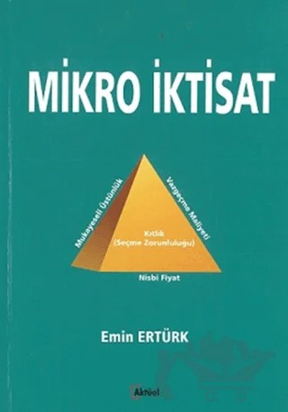 Mikro İktisat – Emin Ertürk – Alfa Aktüel Yayınları kitap kapağı