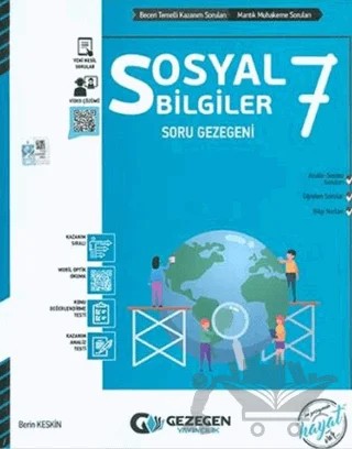 7. Sınıf Sosyal Bilgiler Soru Gezegeni – Berin Keskin – Gezegen Yayıncılık kitap kapağı