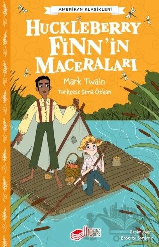 Huckleberry Finn'in Maceraları – Mark Twaın – The Kitap Genç kitap kapağı