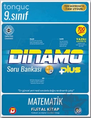 9. Sınıf Dinamo Matematik Soru Bankası – Kolektif – Tonguç Akademi kitap kapağı