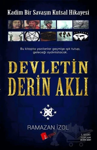 Devletin Derin Aklı – Ramazan İzol – Lopus Yayınları kitap kapağı