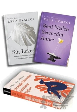 Esra Ezmeci Defter Hediyeli Kitap Seti - 2 Kitap Takım – Esra Ezmeci – Destek Yayınları kitap kapağı