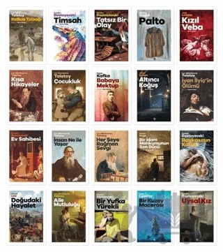 Klasik Romanlar - 20 Kitap Takım – Kolektif – Halk Kitabevi kitap kapağı