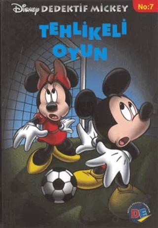 Dedektif Mickey -Tehlikeli Oyun No:7 – Stephane Koechlin – Doğan Egmont Yayıncılık kitap kapağı