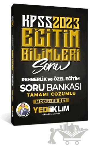 2023 KPSS Eğitim Bilimleri Rehberlik ve Özel Eğitim Tamamı Çözümlü Soru Bankası – Kolektif – Yediiklim Yayınları kitap kapağı