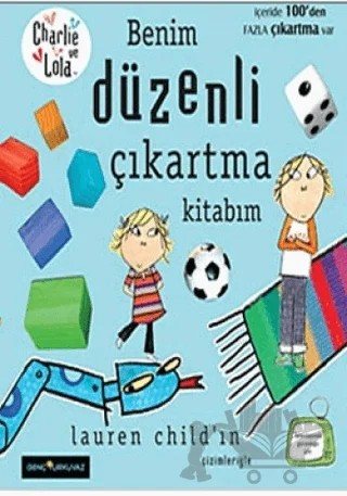 Charlie ve Lola - Benim Düzenli Çıkartma Kitabım – Kolektif – Turkuvaz Kitap kitap kapağı