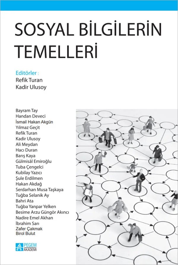 Sosyal Bilgilerin Temelleri – Refik Turan, Gülmisal Emiroğlu, Hacı Duran, Hakan Akdağ – Pegem Akademi Yayıncılık kitap kapağı