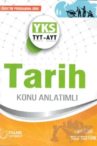 YKS TYT-AYT Tarih Konu Anlatımlı – Halil Özsu, Nihat Baştürk – Palme Yayınları kitap kapağı