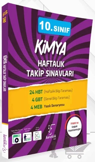 10. Sınıf Kimya Haftalık Takip Sınavları – Ahmet Gökalp – Karekök Yayıncılık kitap kapağı